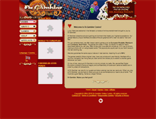 Tablet Screenshot of drgambler.com